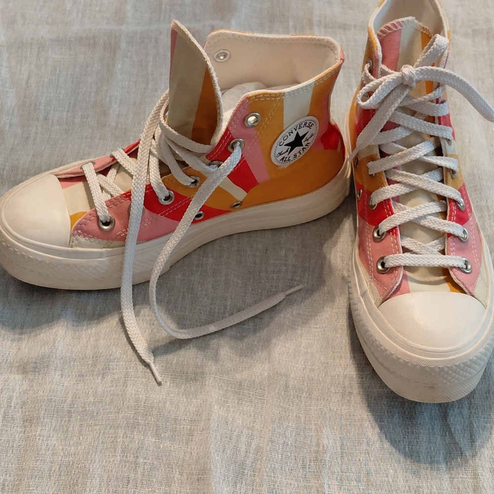 Converse Chuck Taylor All Star Platform 'Summer Spirit' High Top Sneakers - Picture 2 of 8